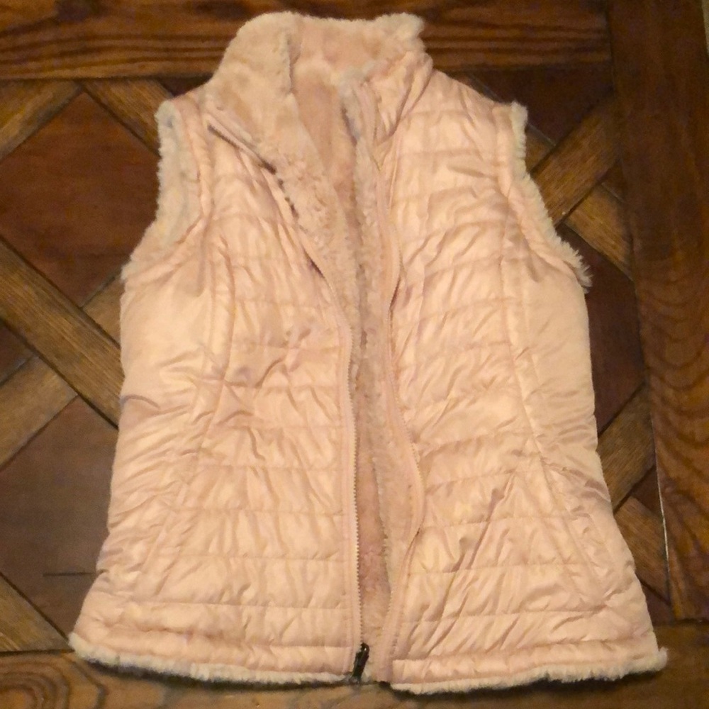 Pink Quilted Vest